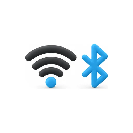 Icono de Wi-Fi y Bluetooth